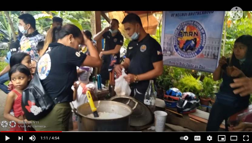 PMRN Feeding Activity at Purok Langka Hermelinda Brgy. Mansilingan Bacolod City Negros Occidental