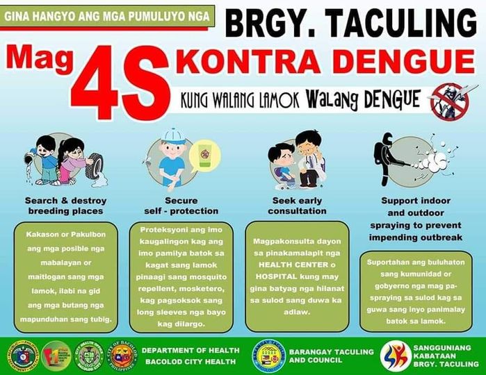 Let us do our share; Let’s do 4’s against Dengue! – Kap Gles Gonzales Pallen