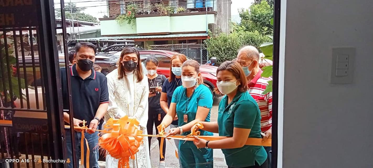 Blessing & Inaguration of the two-story Barangay Taculing Health Center – Kap. Gles Gonzales Pallen