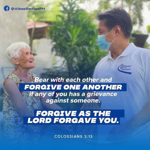 Forgave as the LORD forgave you  – Mayor Albee Benitez