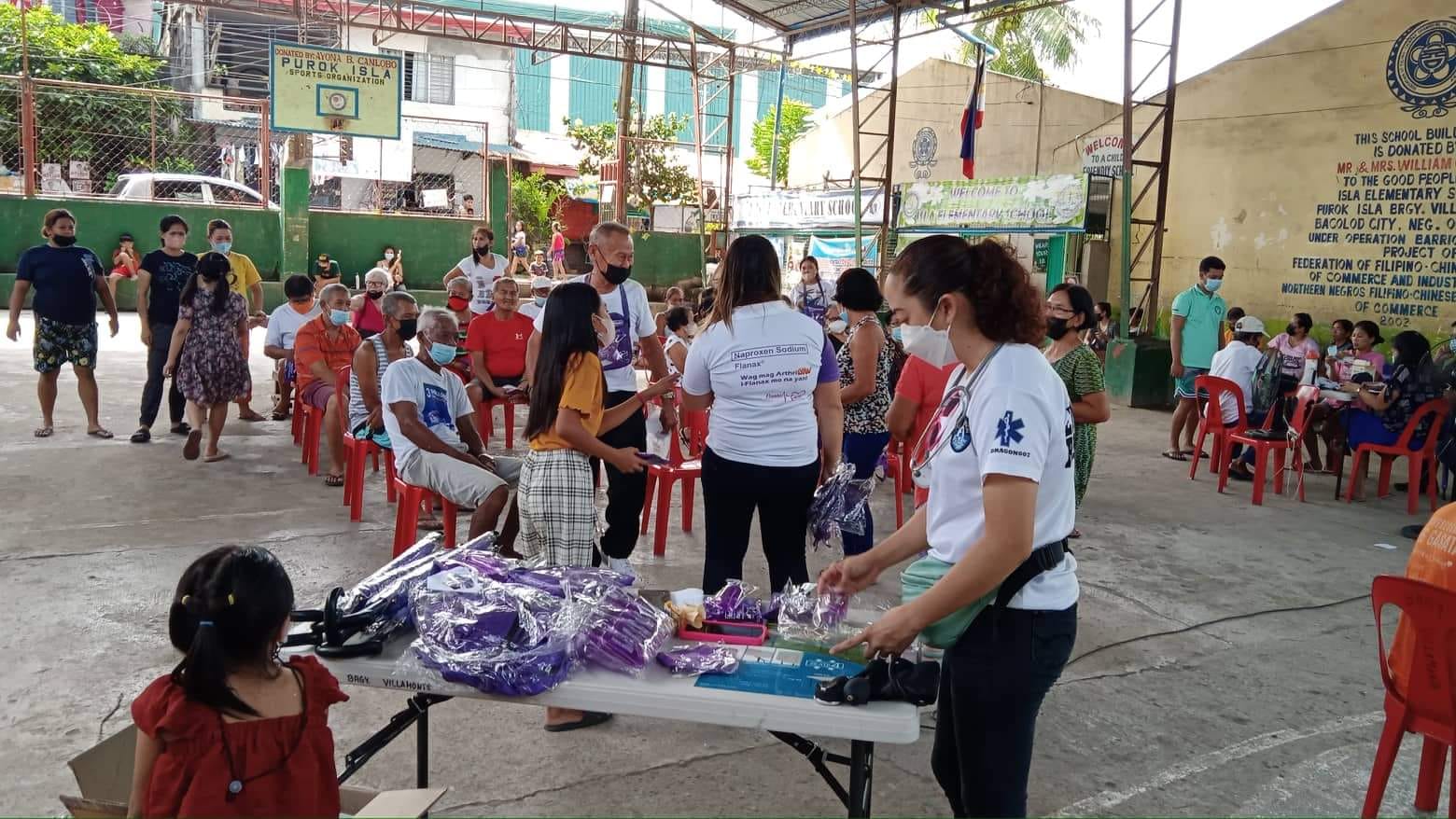 EMR Raptor volunteer together with Flanax conduct medical mission – Mario Eleno Canoy Jr.