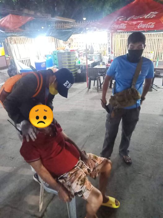 EMR Raptor volunteer responded body weakness patient at Bacolod City Government Center – Mario Eleno Canoy Jr.