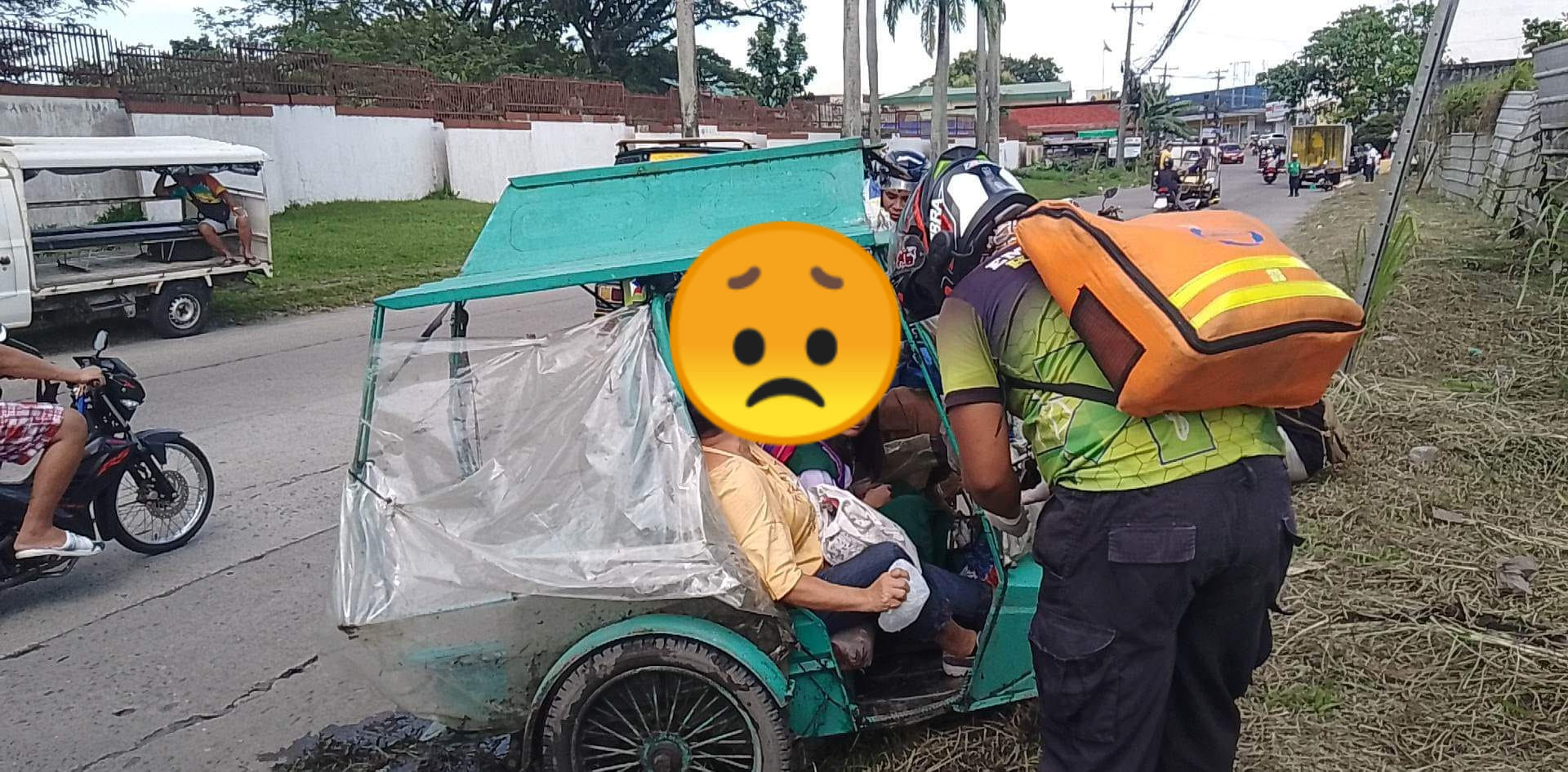 EMR Raptor volunteer responded road crash involving tricycle – Mario Eleno Canoy Jr.