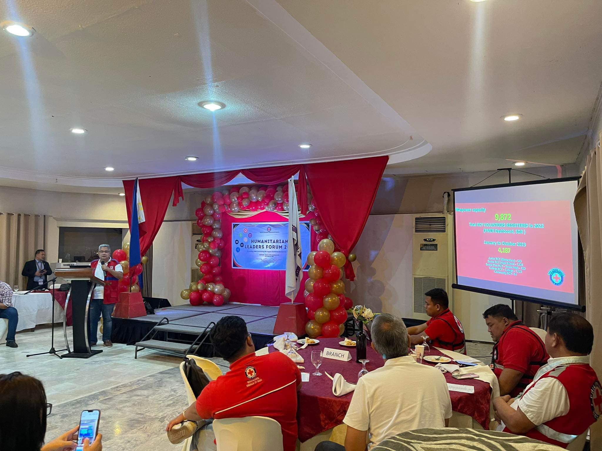 Humanitarian Leaders Forum sang Philippine Red Cross – Atty. Caesar Distrito